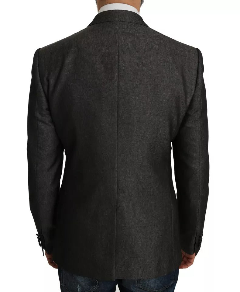 Dolce & Gabbana Grey MARTINI 2 Piece Vest Coat Blazer