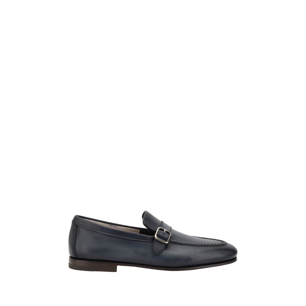 Santoni Loafers με μονή αγκράφα