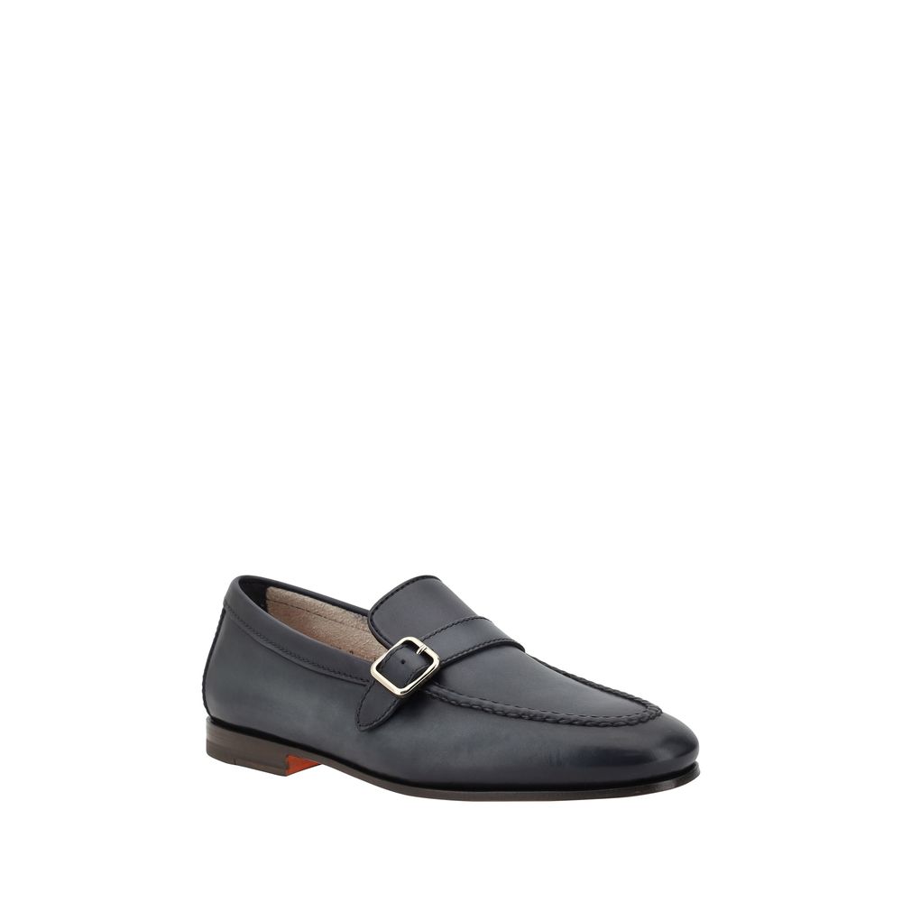 Santoni Loafers με μονή αγκράφα