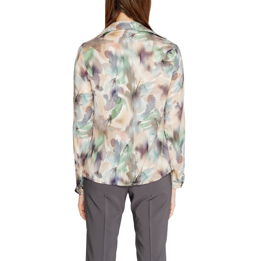 Rinascimento Green Polyester Blouse