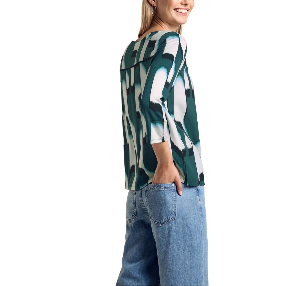 Street One Green Viscose Blouse