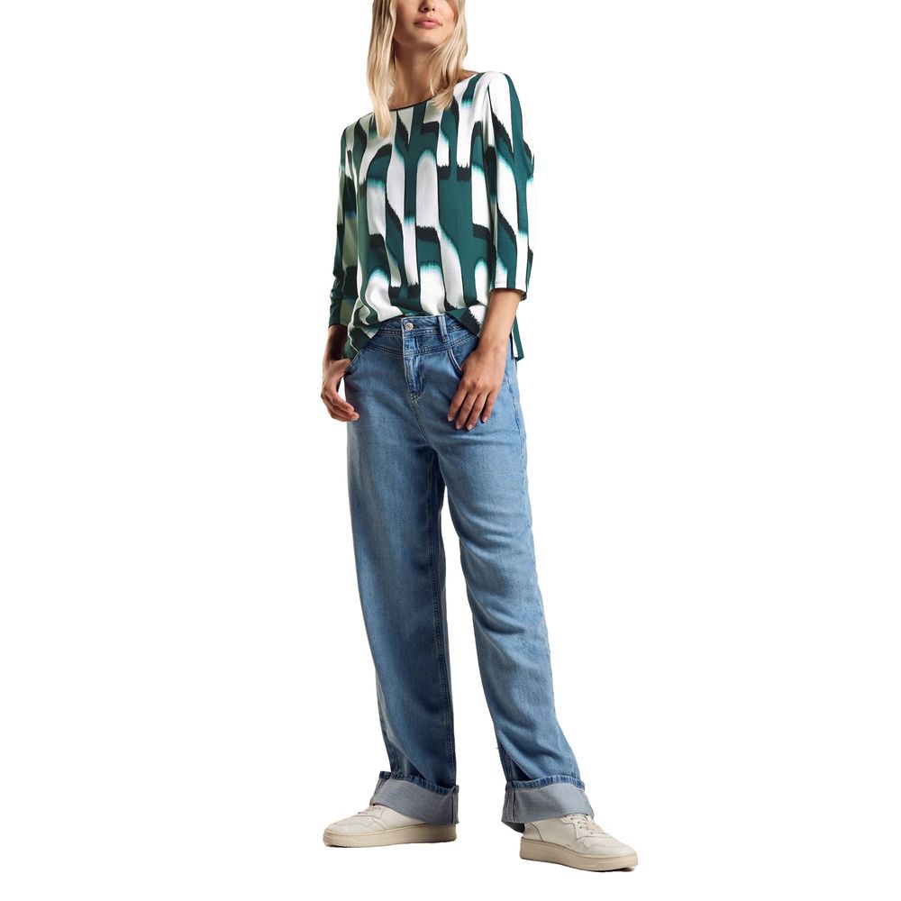Street One Green Viscose Blouse