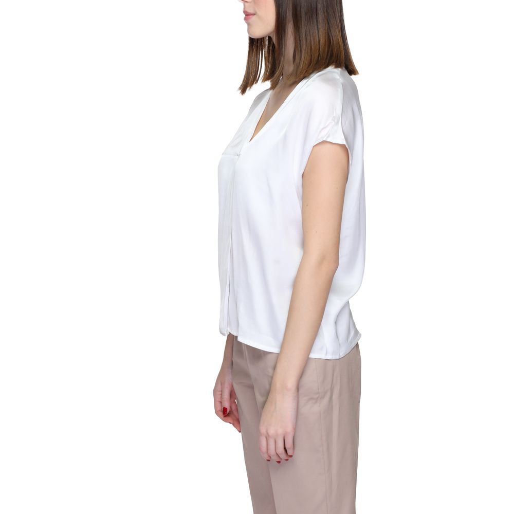 Rinascimento White Viscose Blouse