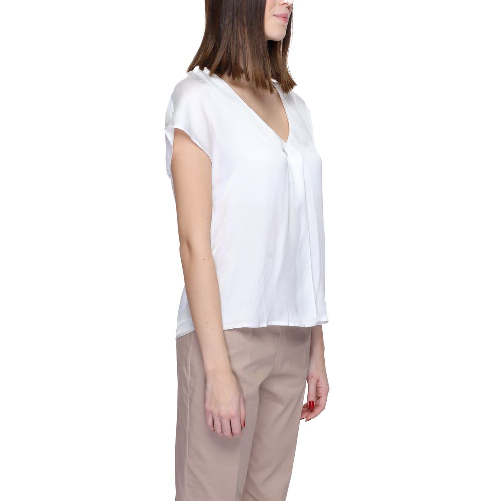 Rinascimento White Viscose Blouse