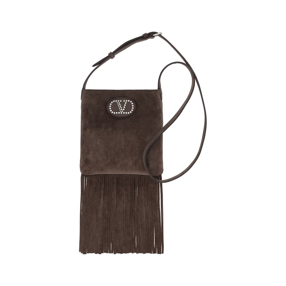 Τσάντα ώμου Valentino Garavani Suede