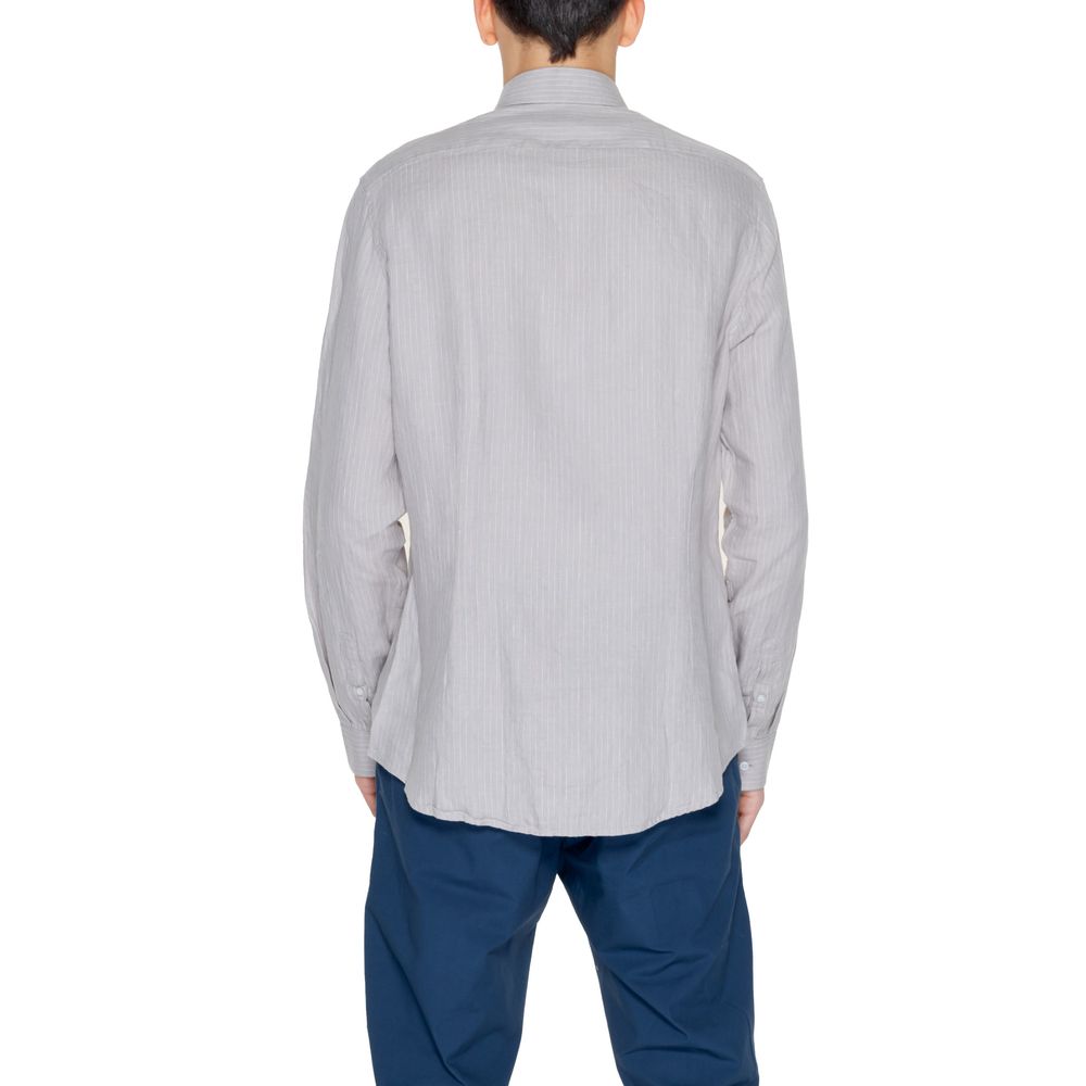 Πουκάμισο Calvin Klein Beige λινό
