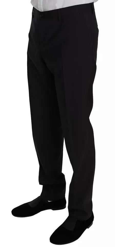 Στολή MARTINI 2 τεμαχίων Dolce & Gabbana Purple Wool Stretch