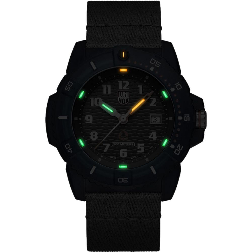 Luminox Gray Nylon Sport Watch