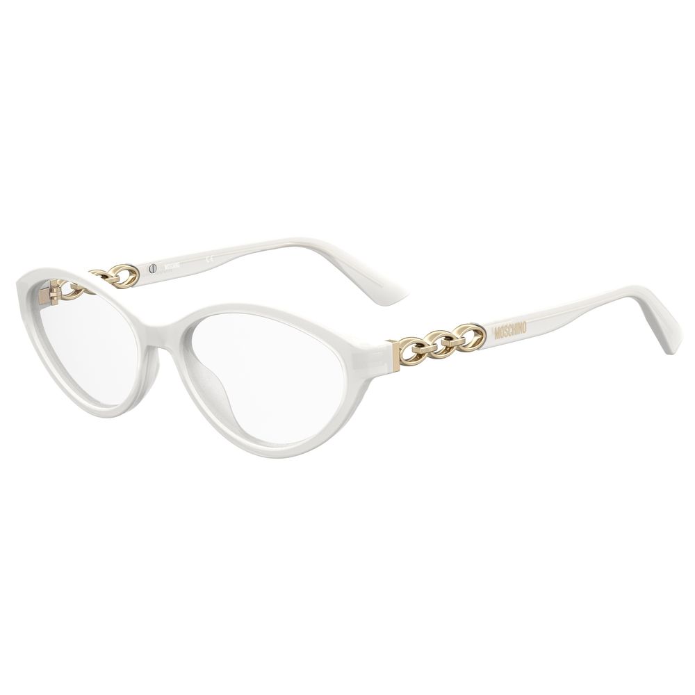 Moschino White Acetate Glasses (Frames)