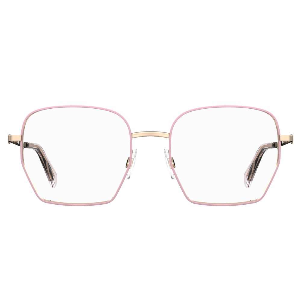 Love Moschino Gold Metal Frames