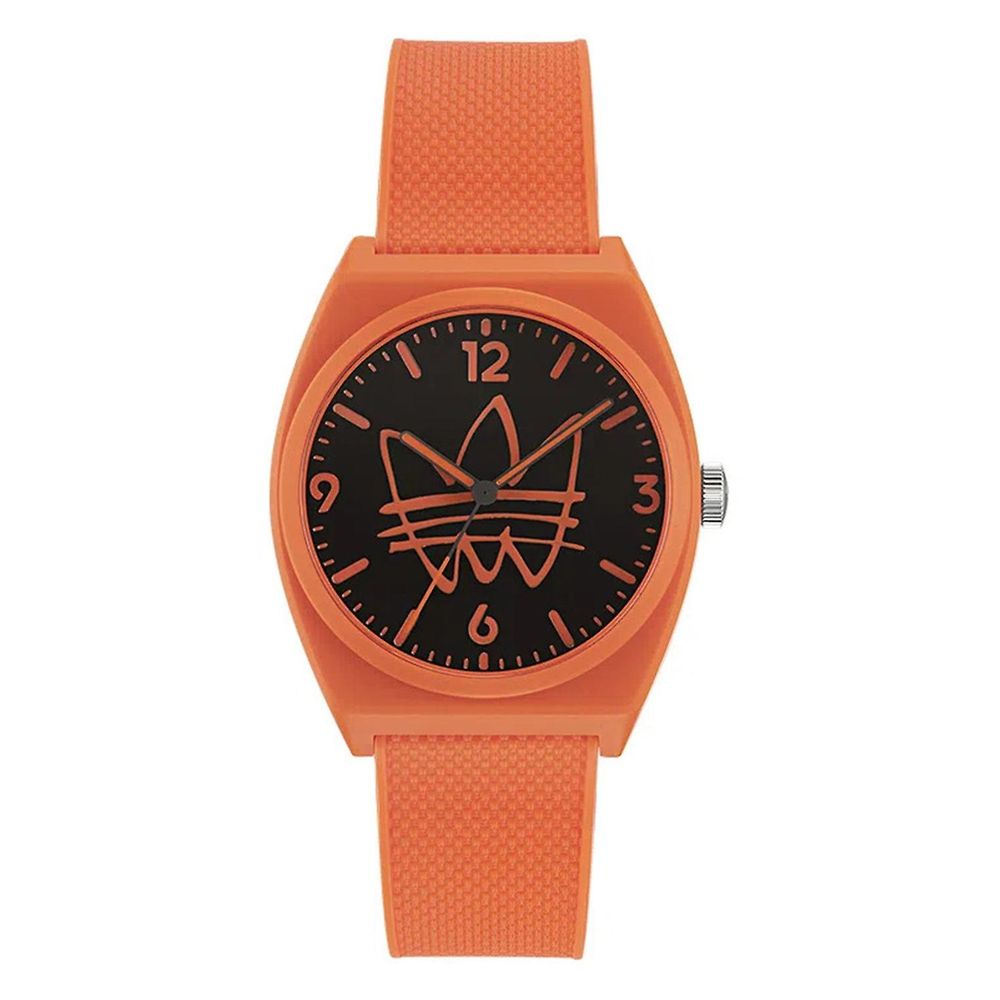 Ρολόι σιλικόνης Adidas Orange