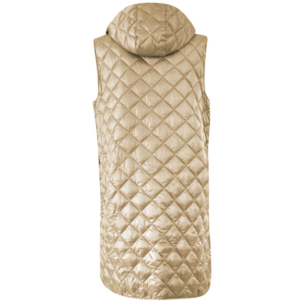 Ναι Zee Beige Nylon Γιλέκο