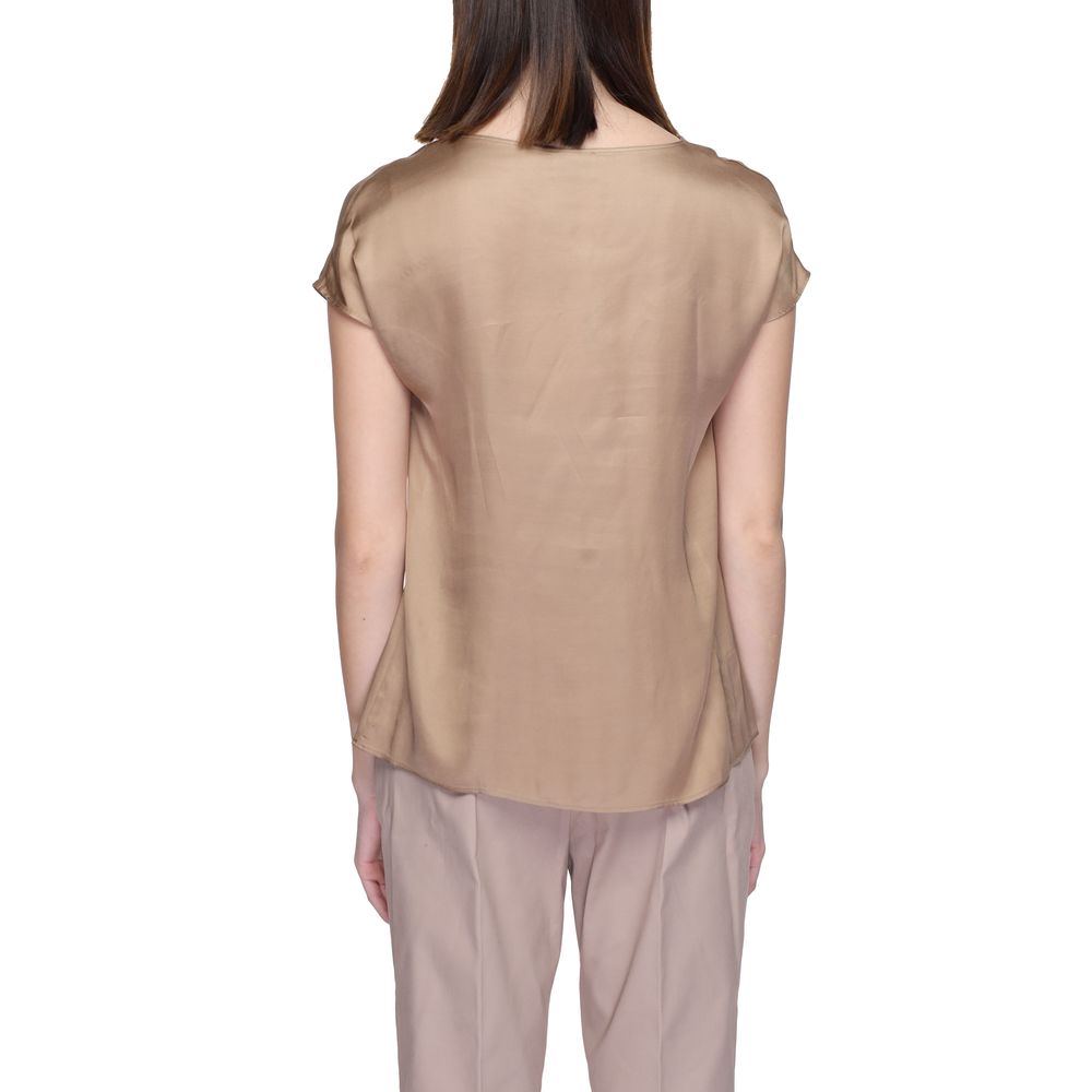 Πουκάμισο Alviero Martini Prima Classe Beige Viscose