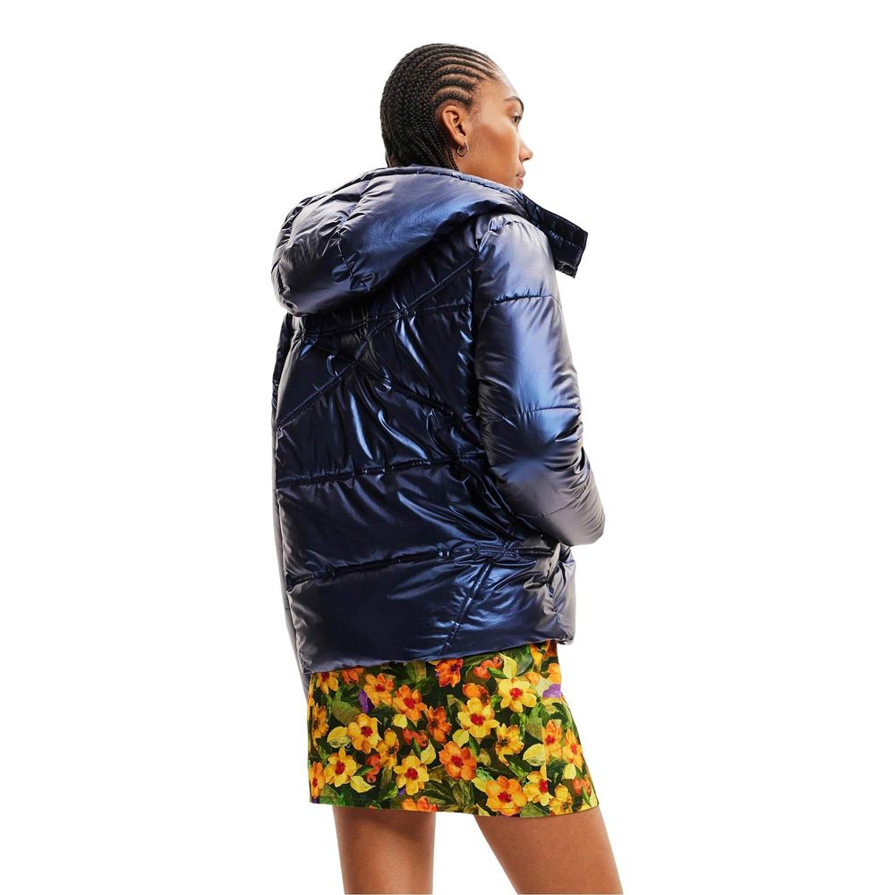 Μπουφάν & Παλτό Desigual Blue Polyamide