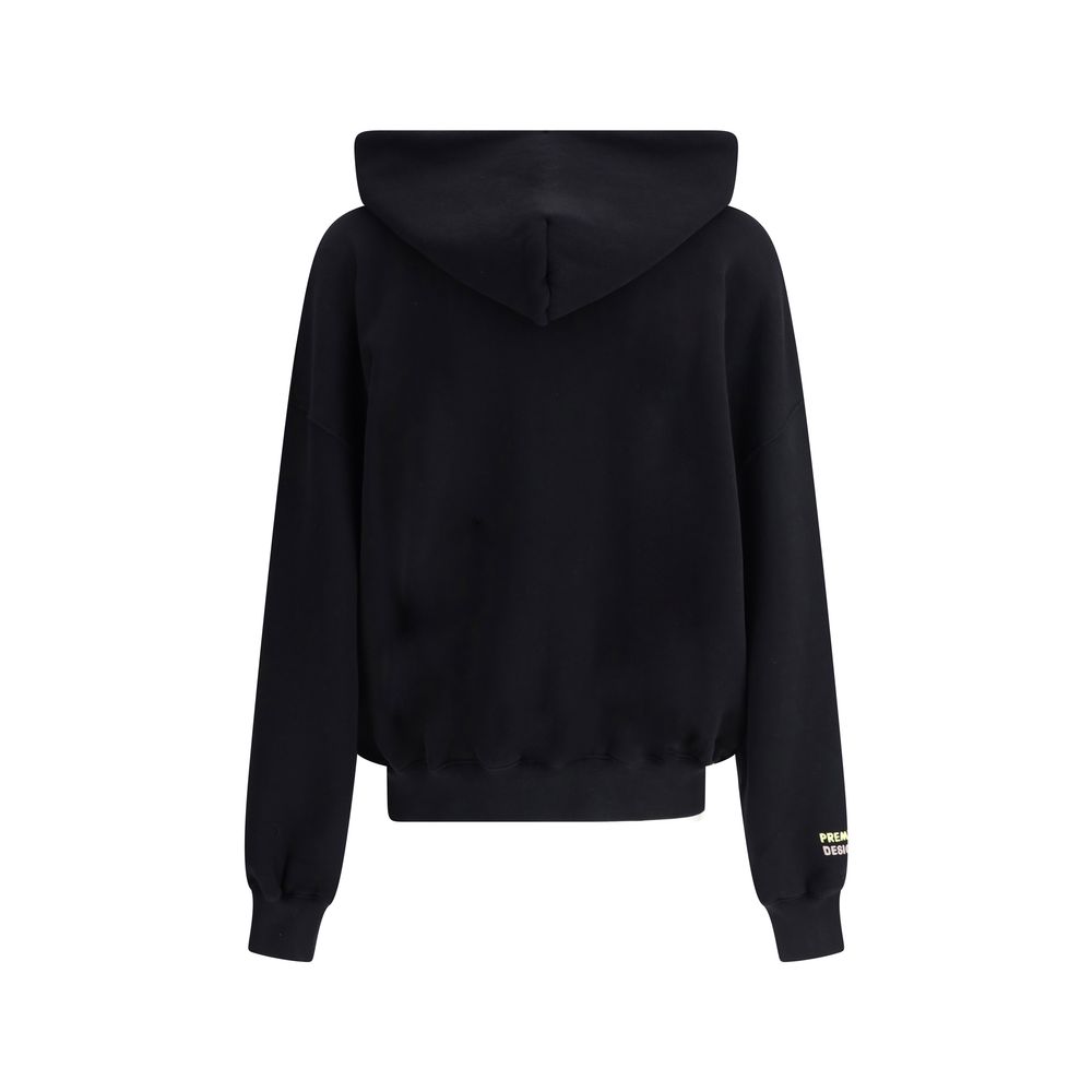 Off-White αστέρι νωπογραφίας πάνω από κουκούλα