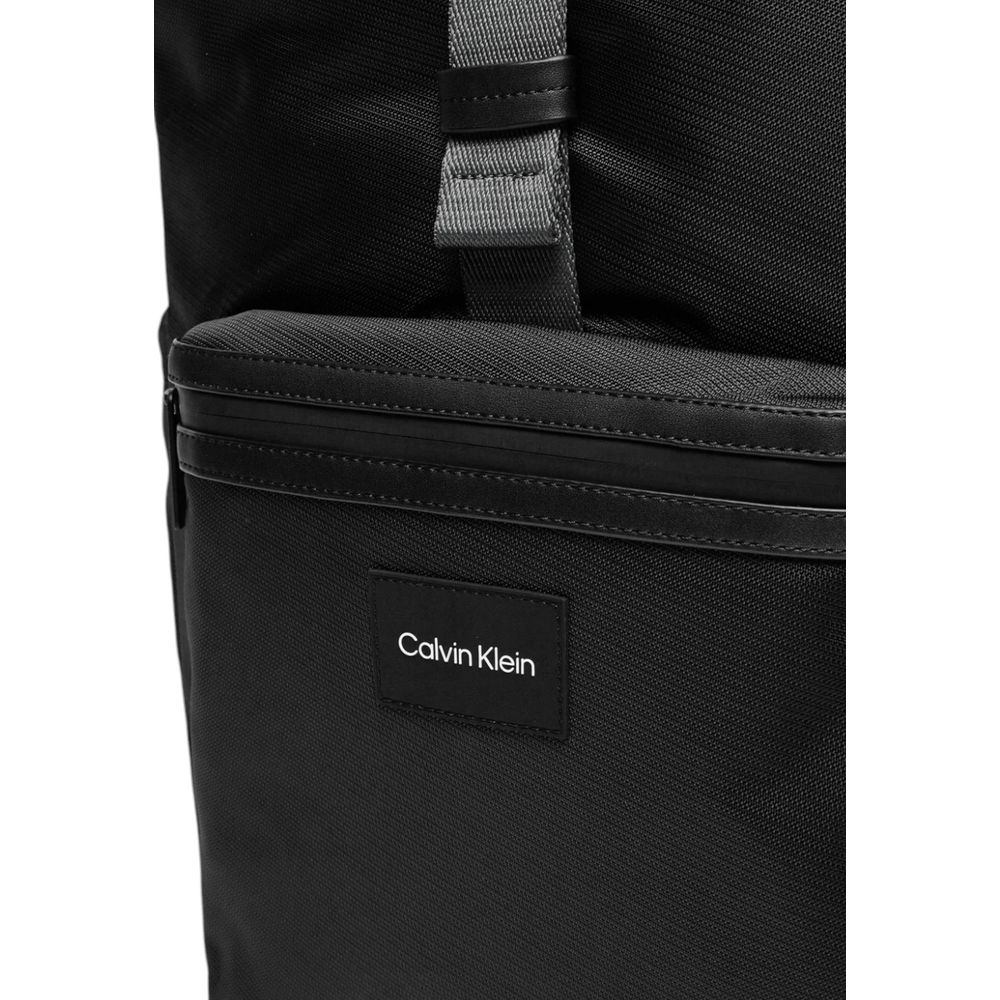 Calvin Klein Μαύρο σακίδιο πλάτης από ανακυκλωμένο πολυεστέρα