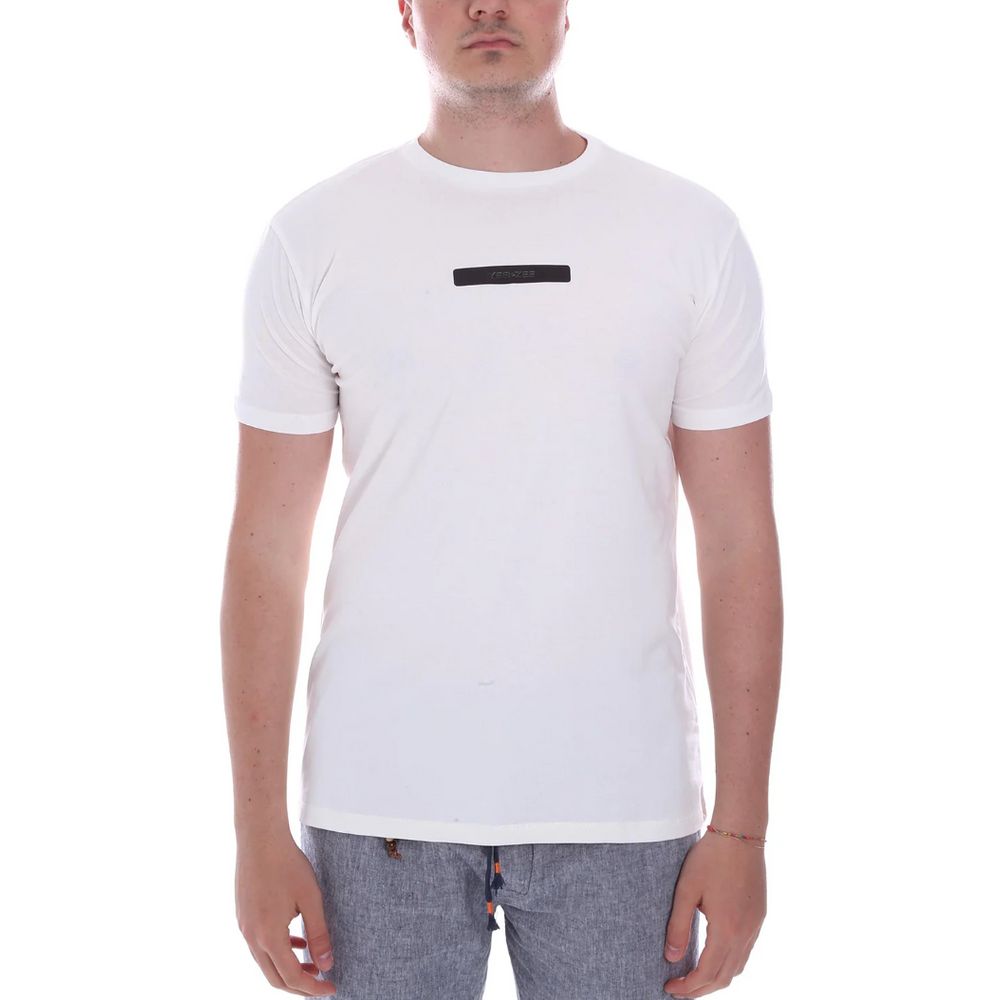 Ναι Zee White Cotton T-Shirt