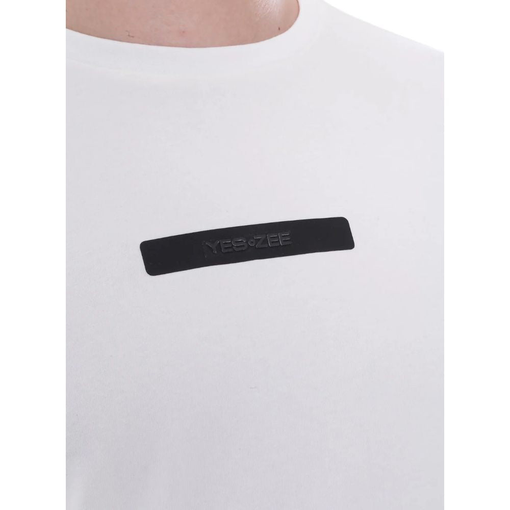 Ναι Zee White Cotton T-Shirt