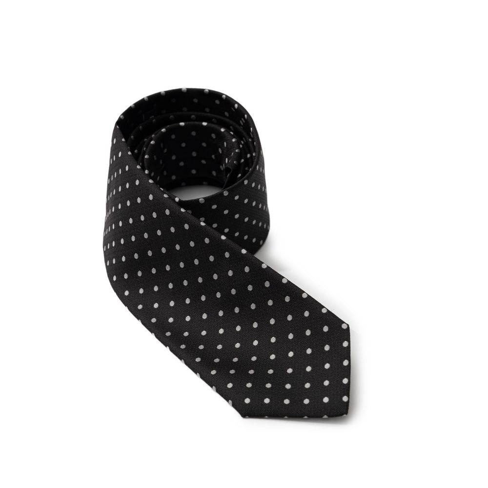 Dolce & Gabbana Black Silk Ty