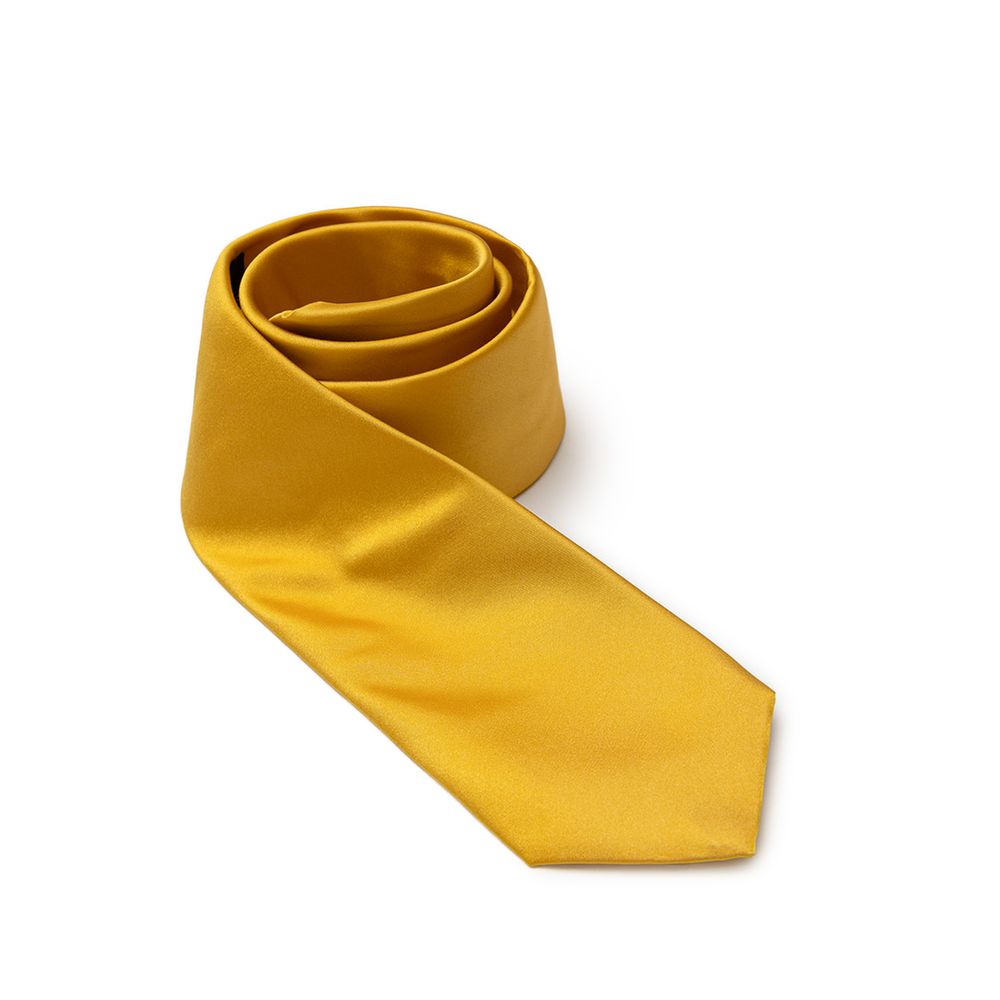 Dolce & Gabbana Gold Silk Ty
