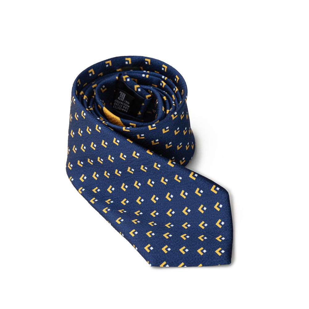 Giorgio Armani Blue Silk Ty