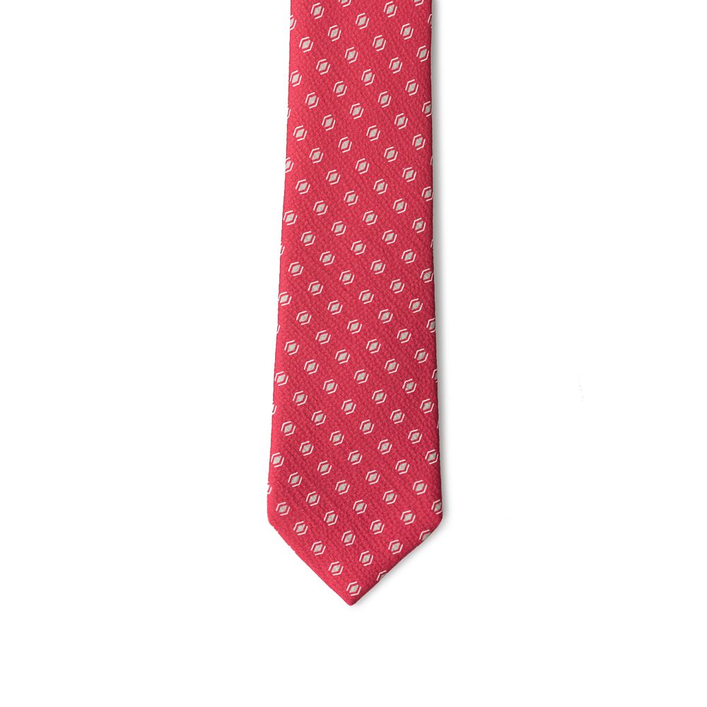 Giorgio Armani Red Silk Ty