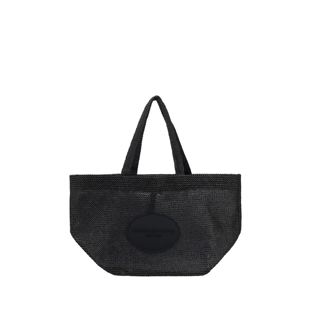 Τσάντα ώμου Alexander Wang Punch XL Raffia