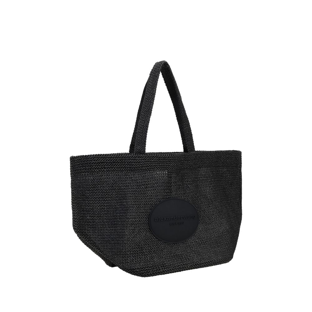 Τσάντα ώμου Alexander Wang Punch XL Raffia