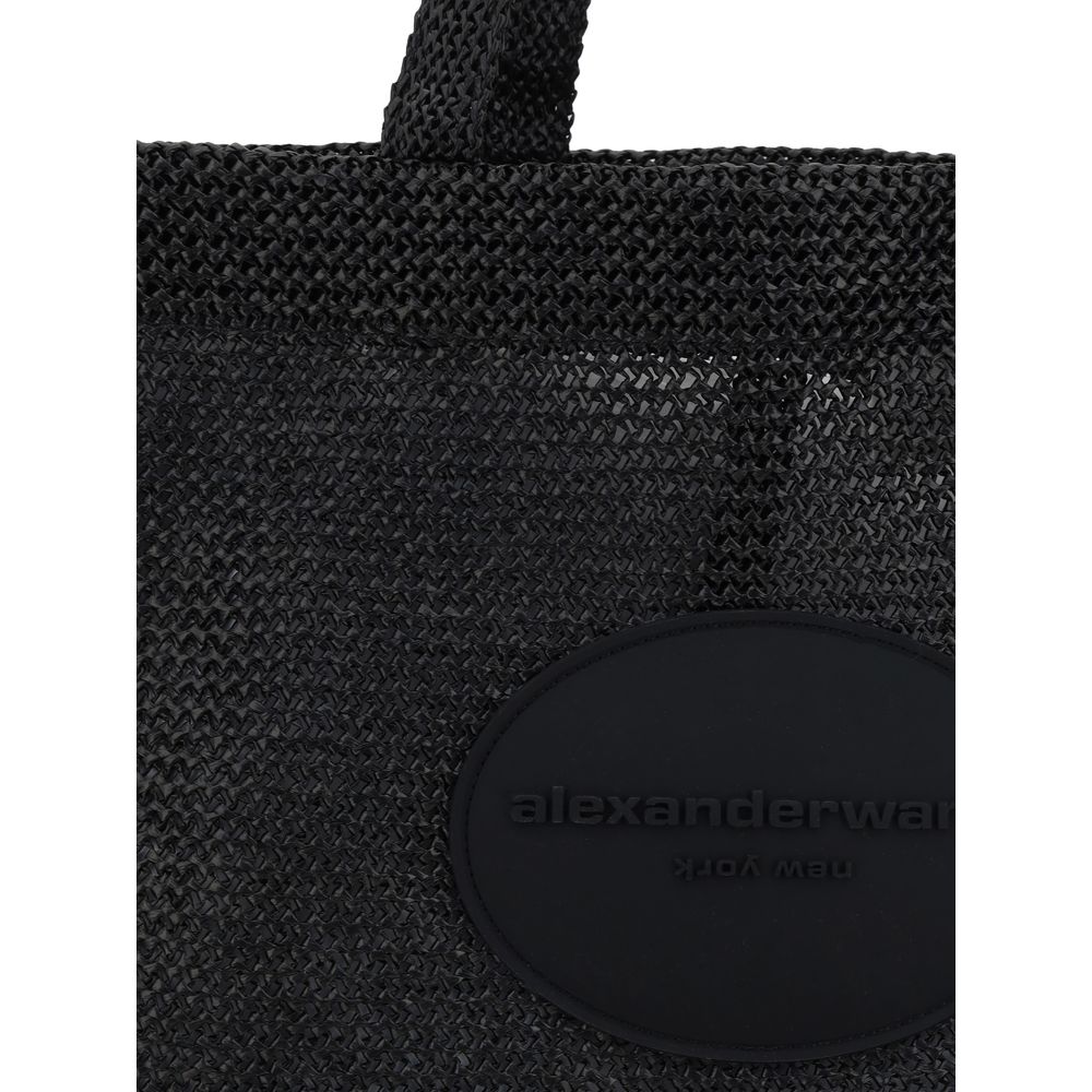 Τσάντα ώμου Alexander Wang Punch XL Raffia