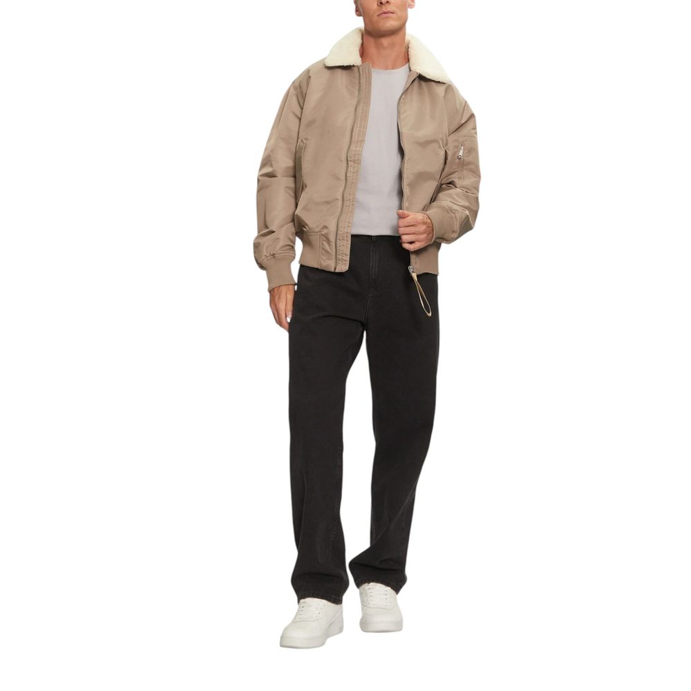Μπουφάν Calvin Klein Jeans Beige Polyamide Riciclata