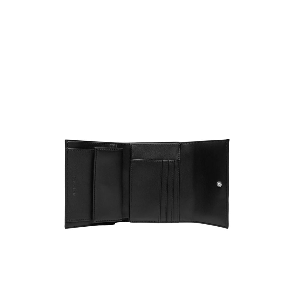 Πορτοφόλι Calvin Klein Black από ανακυκλωμένο πολυεστέρα
