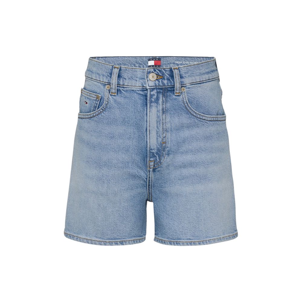 Tommy Hilfiger Jeans Light Blue Cotton Rigenerato Short