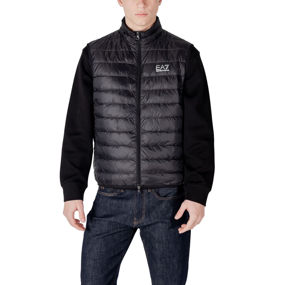 EA7 Emporio Armani Black Polyamide Jacket
