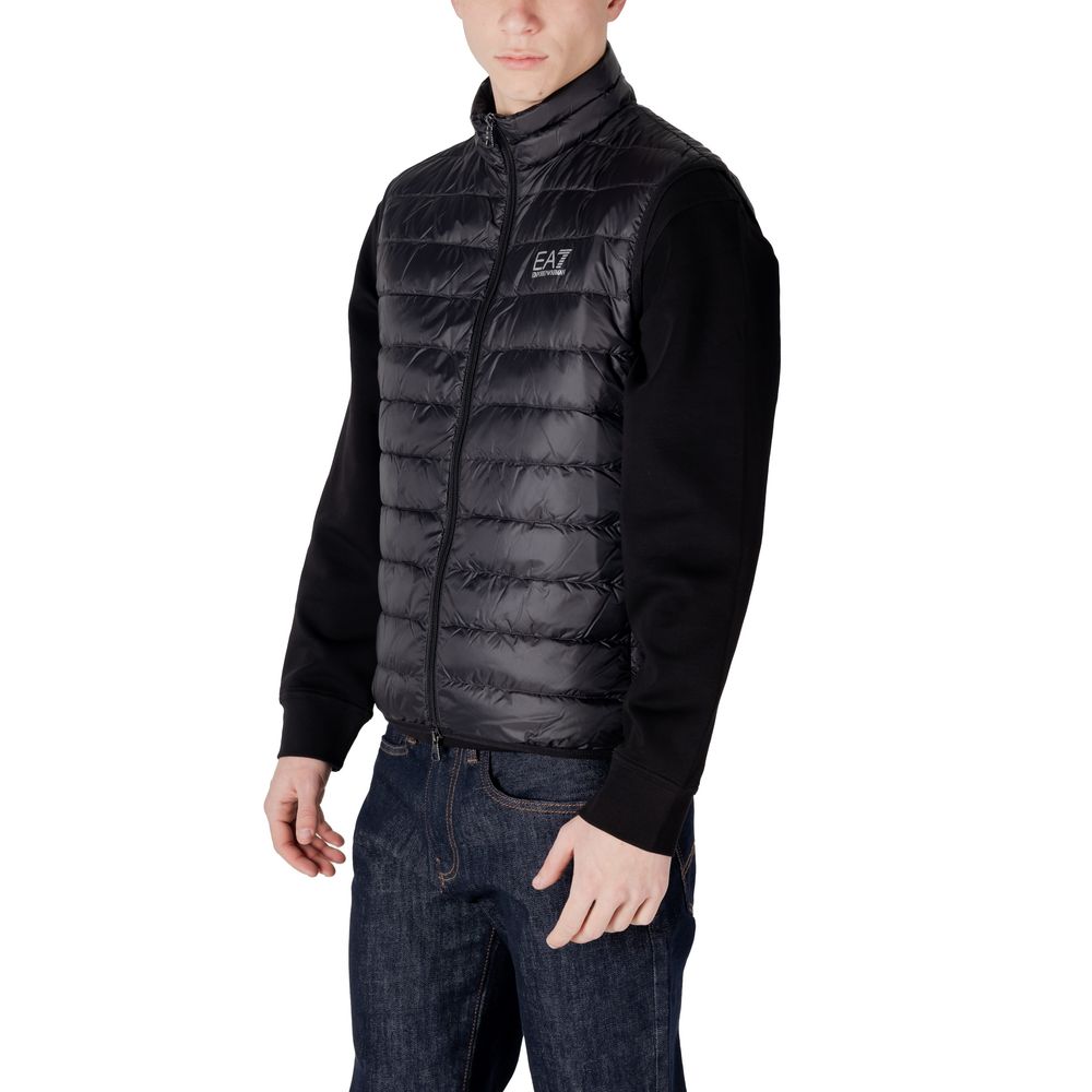 EA7 Emporio Armani Black Polyamide Jacket