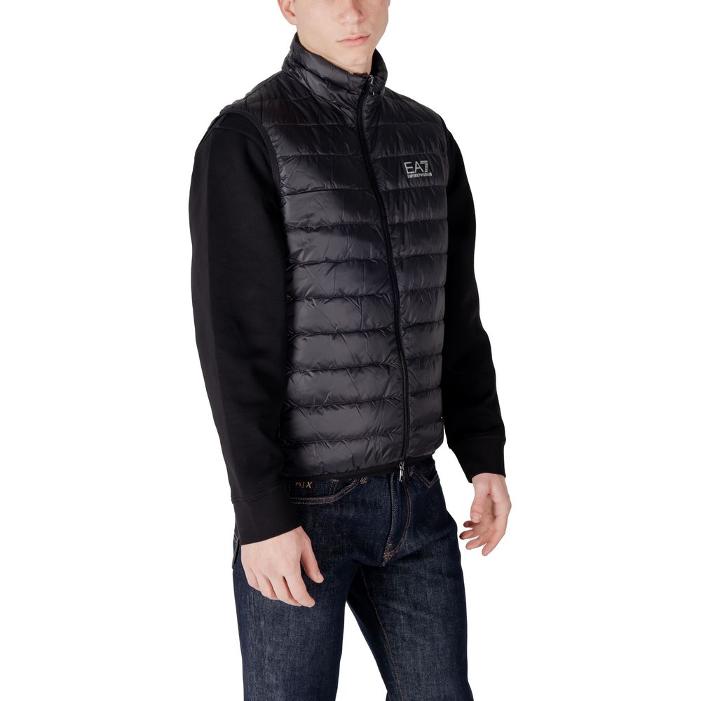 EA7 Emporio Armani Black Polyamide Jacket