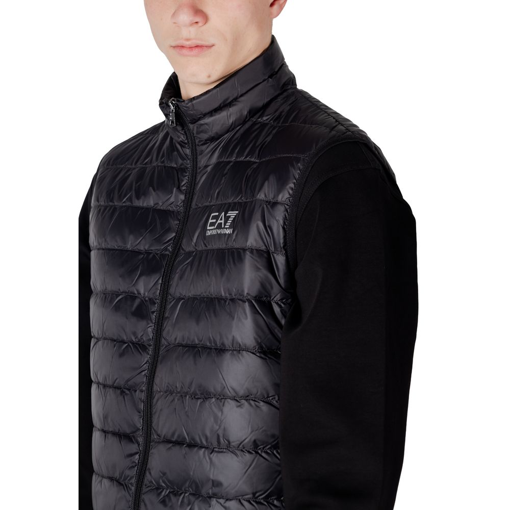 EA7 Emporio Armani Black Polyamide Jacket