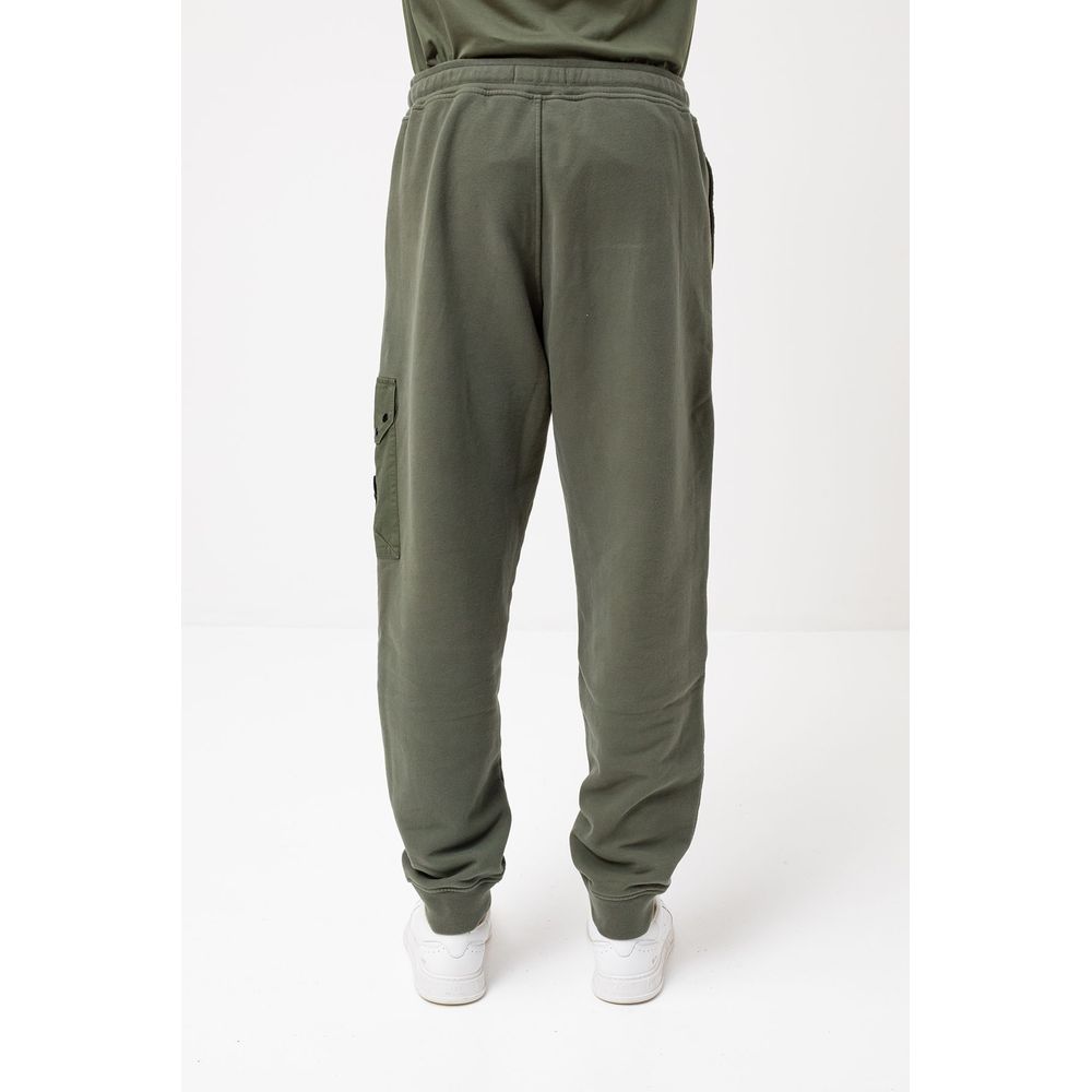 Ανδρική αθλητική φόρμα Stone Island Green Cotton