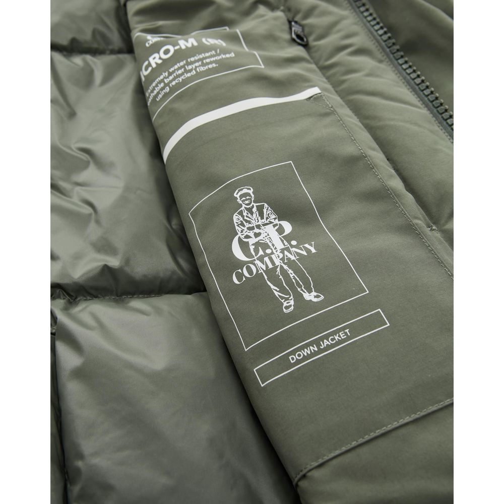 CP Company Πράσινο μπουφάν από πολυεστέρα