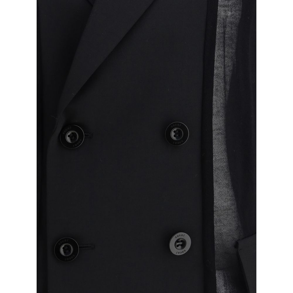 Μπουφάν Sacai Ημιδιάφανο Blazer