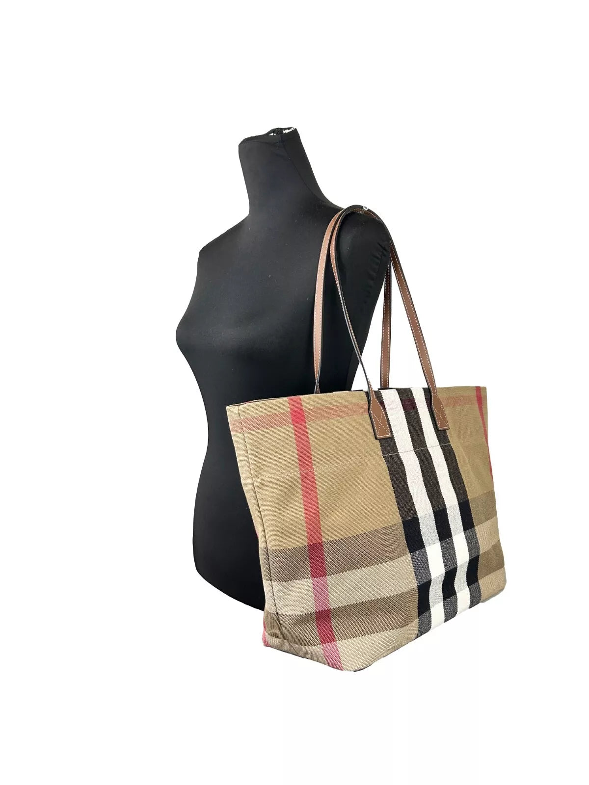 Burberry Medium London Check Tote Τσάντα Τσάντα Καρό
