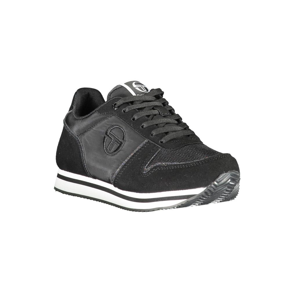 Γυναικεία αθλητικά παπούτσια Sergio Tacchini μαύρο πολυεστέρα