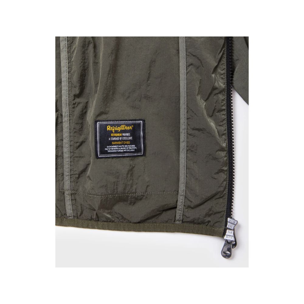 Refrigiwear Green Polyamide Men Jacket