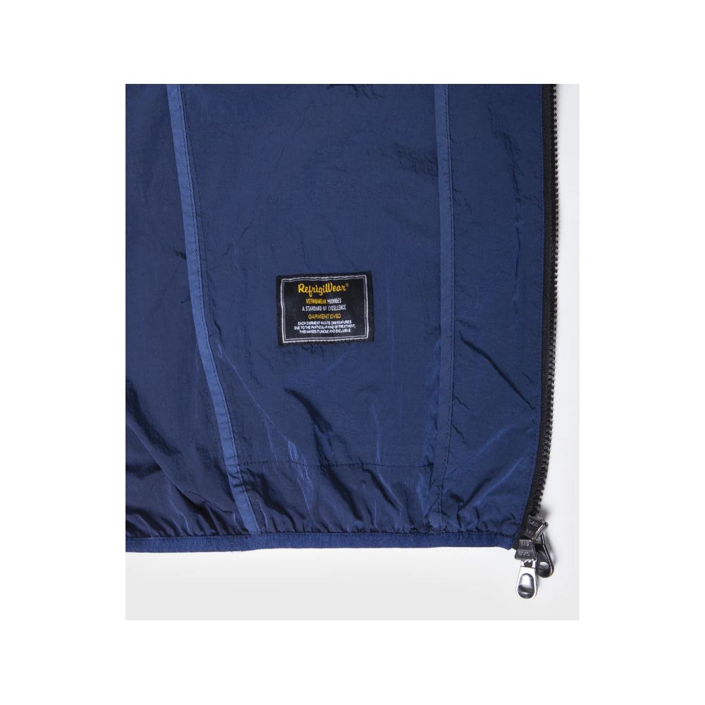Refrigiwear Blue Polyamide Men Jacket