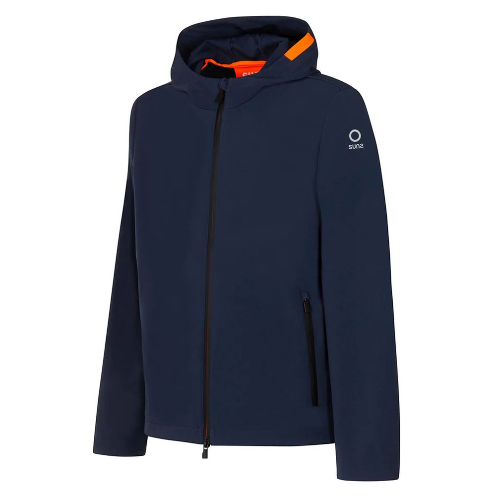 Suns Blue Polyester Jacket