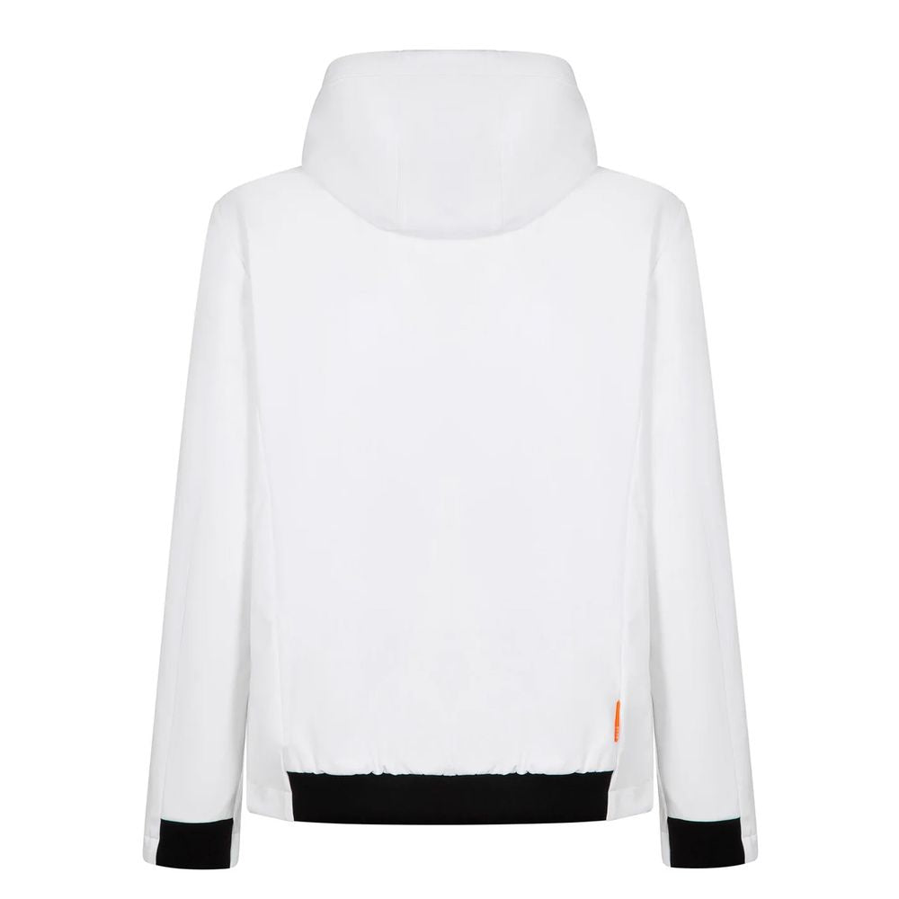 Suns White Polyester Jacket