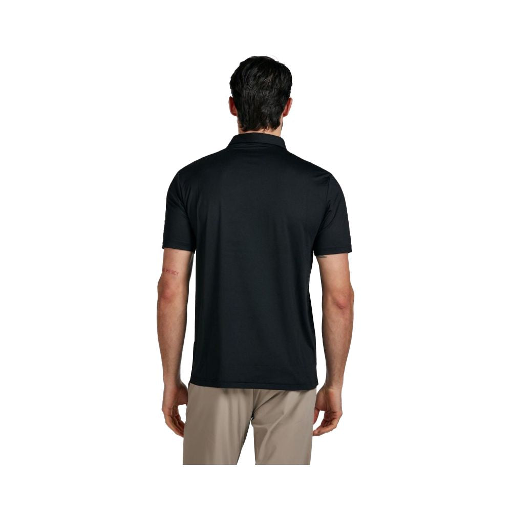 Suns Black Elastane Polo Shirt