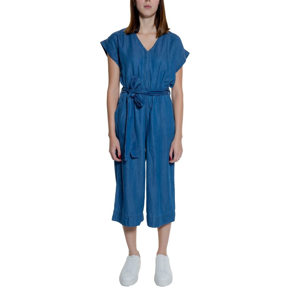 Only Blue Cotton Jumpsuit