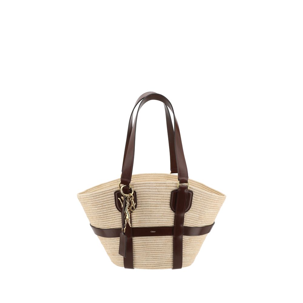 Chloé Kerala 25 raffia Shoulder Bag