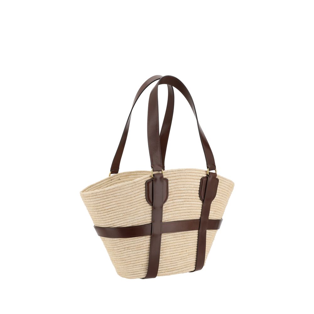 Chloé Kerala 25 raffia Shoulder Bag
