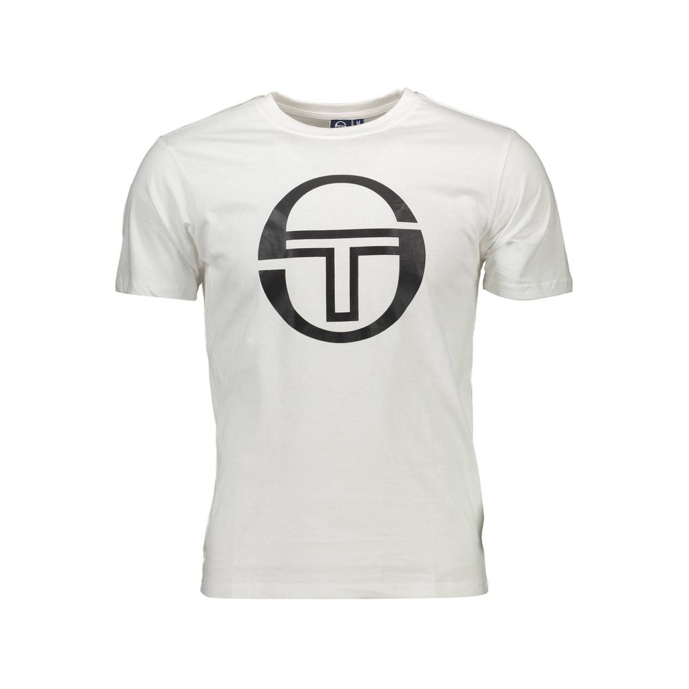 Μπλουζάκι από λευκό βαμβάκι Sergio Tacchini